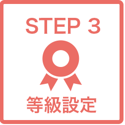 STEP3 等級設定